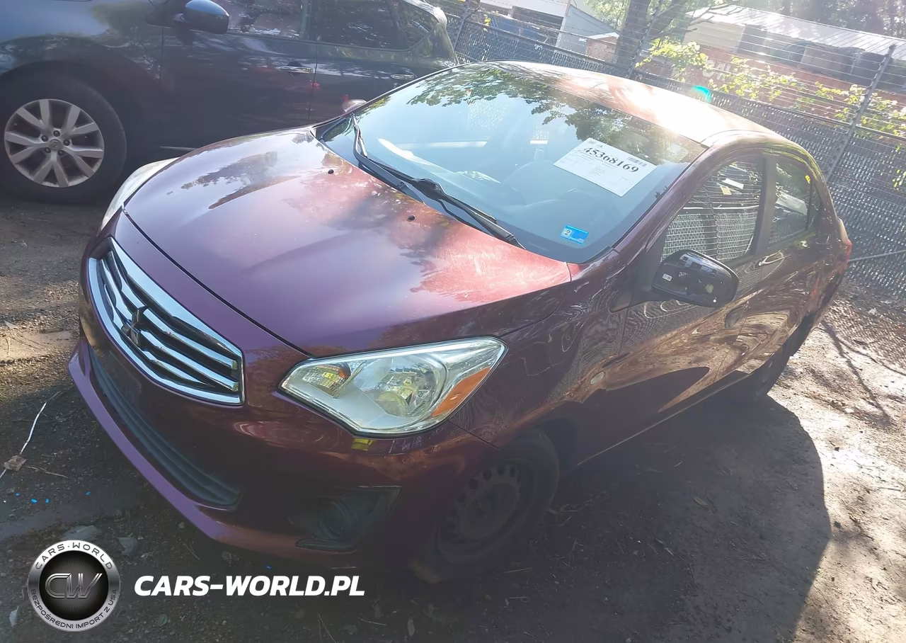 2017 Mitsubishi Mirage G4 Es VIN:ML32F3FJXHH000306 - 2