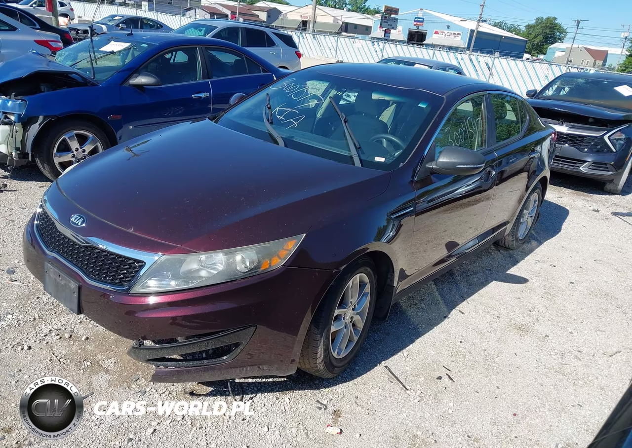 2013 Kia Optima Lx VIN:5XXGM4A76DG133291 - 2