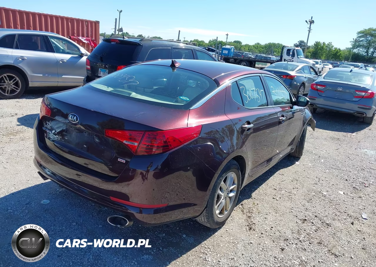 2013 Kia Optima Lx VIN:5XXGM4A76DG133291 - 4