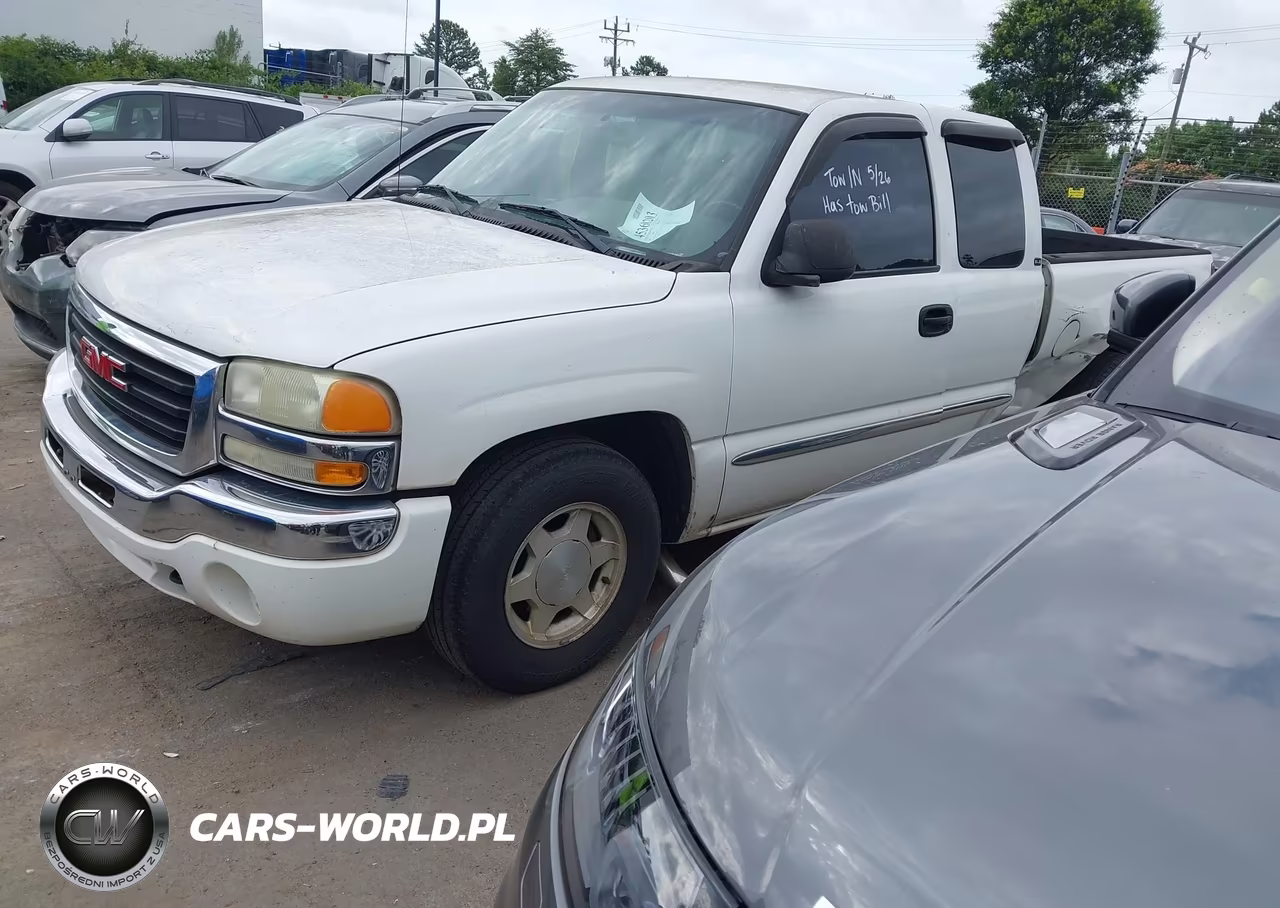 2003 GMC Sierra 1500 Sle VIN:2GTEC19TX31297772 - 2