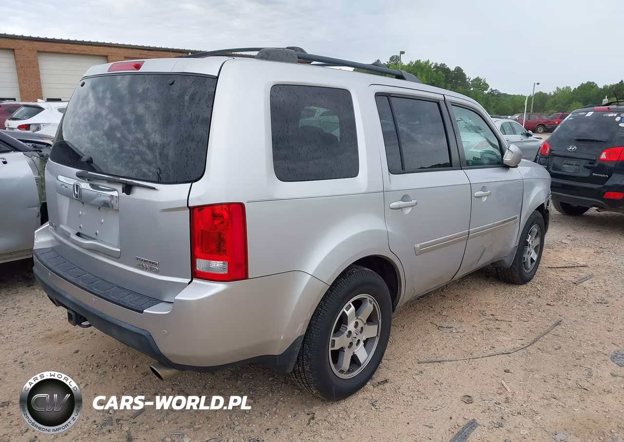 2010 Honda Pilot Touring VIN:5FNYF4H94AB026325 - 4