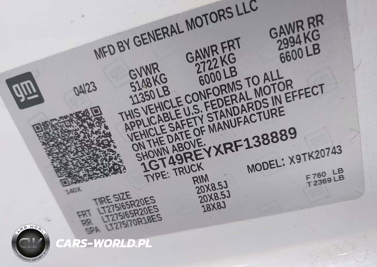 2024 GMC Sierra 2500Hd 4Wd Standard Bed Denali VIN:1GT49REYXRF138889 - 8
