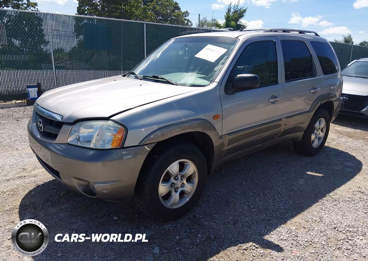 2001 Mazda Tribute Es V6-Lx V6 VIN:4F2YU08101KM30489 - 2