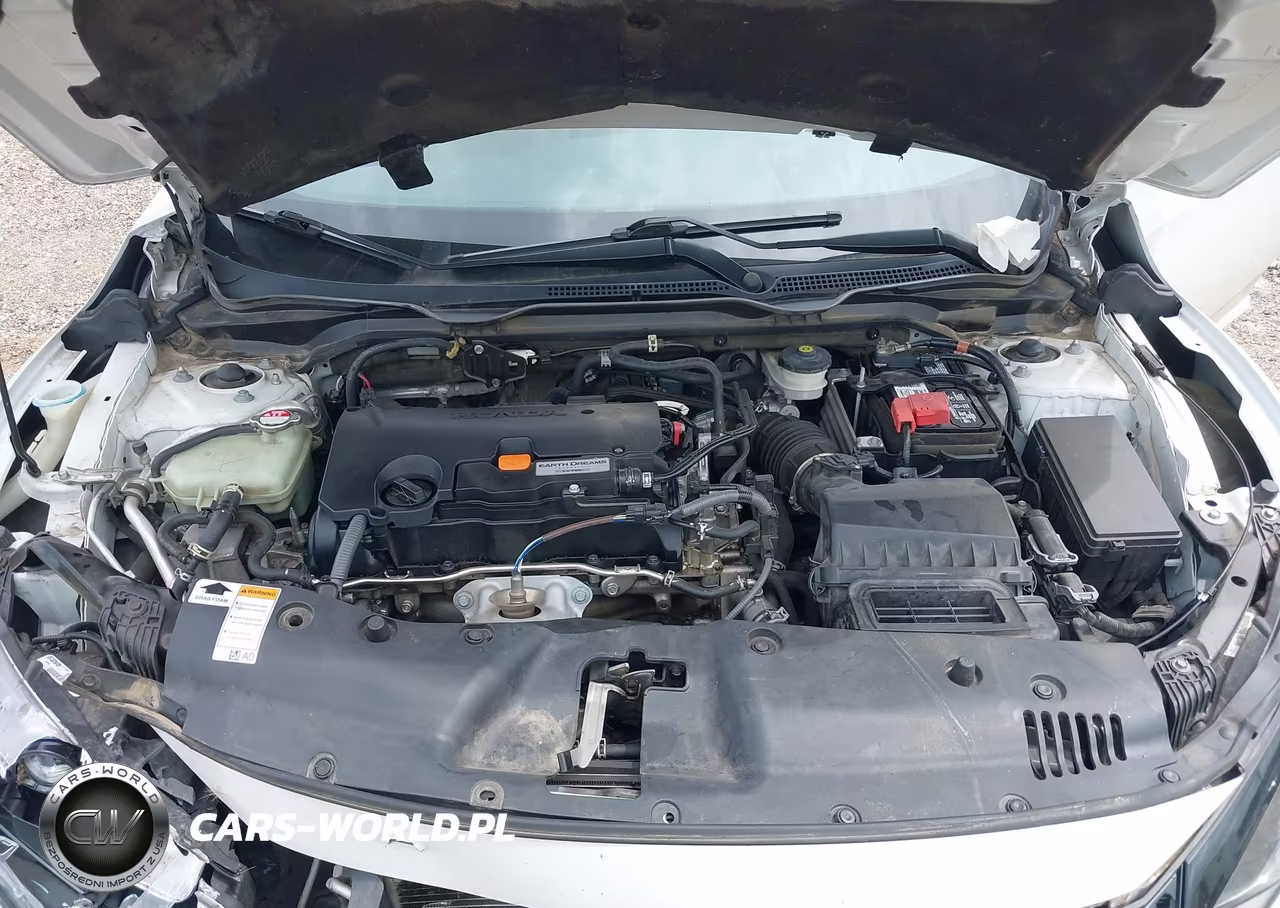 2019 Honda Civic Lx VIN:19XFC2F65KE040528 - 10