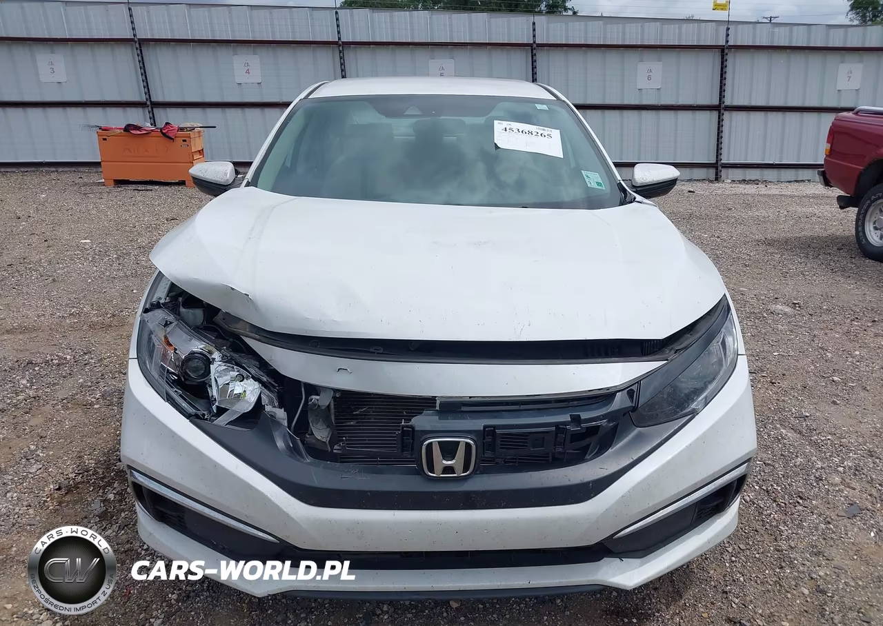 2019 Honda Civic Lx VIN:19XFC2F65KE040528 - 12