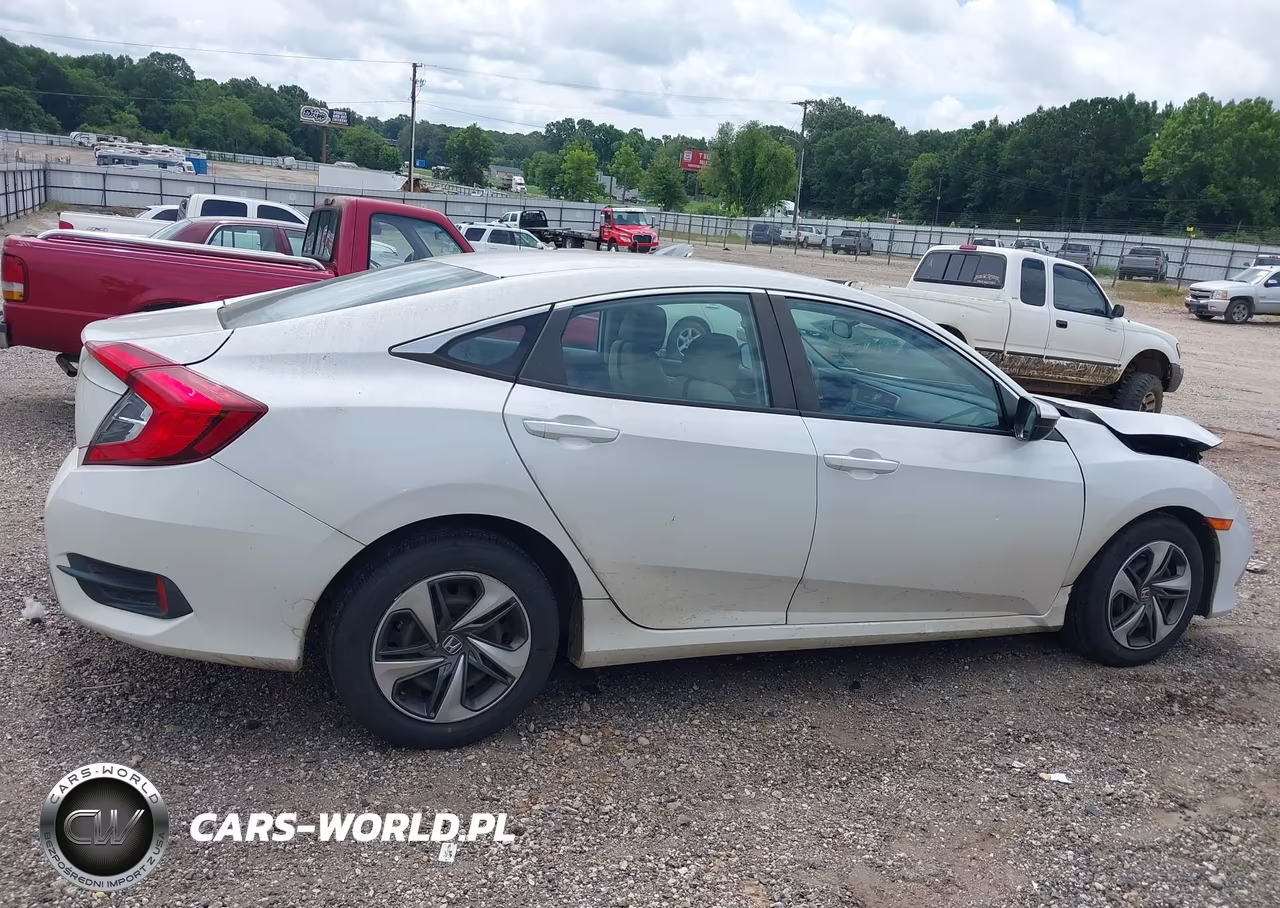 2019 Honda Civic Lx VIN:19XFC2F65KE040528 - 13