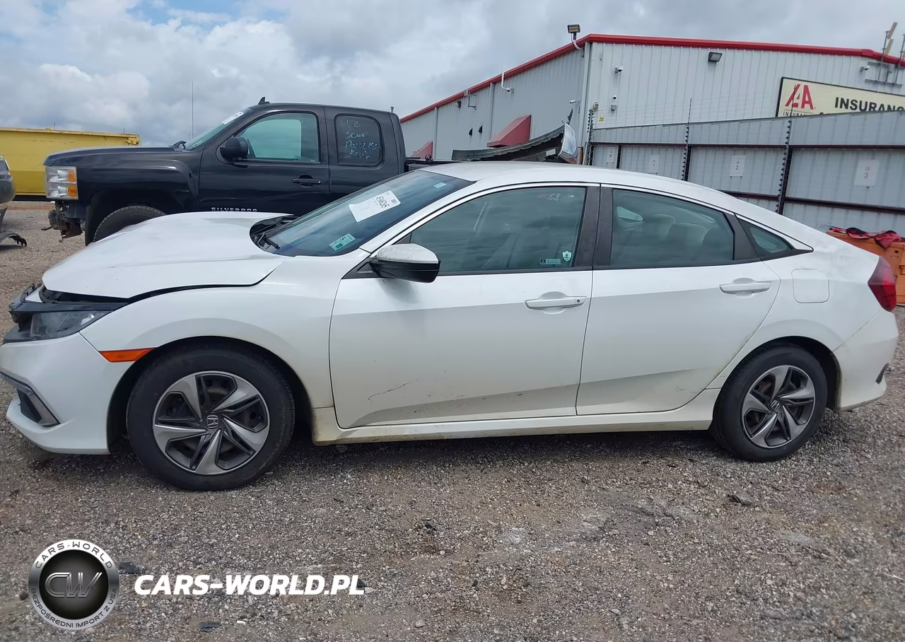 2019 Honda Civic Lx VIN:19XFC2F65KE040528 - 14