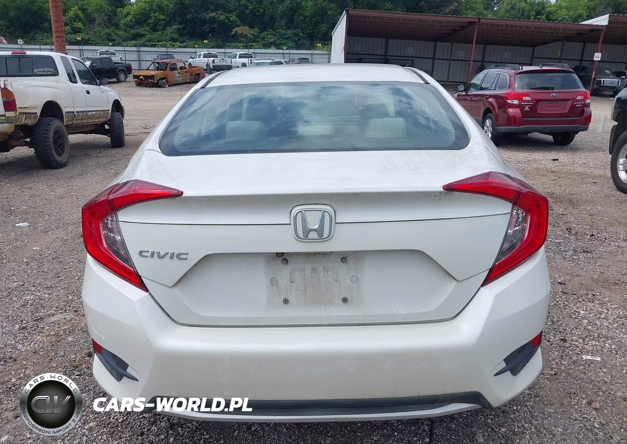2019 Honda Civic Lx VIN:19XFC2F65KE040528 - 16