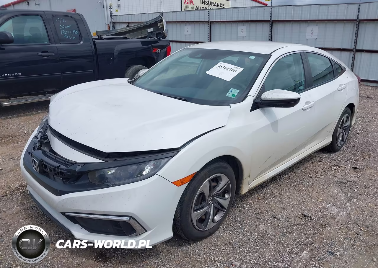 2019 Honda Civic Lx VIN:19XFC2F65KE040528 - 2