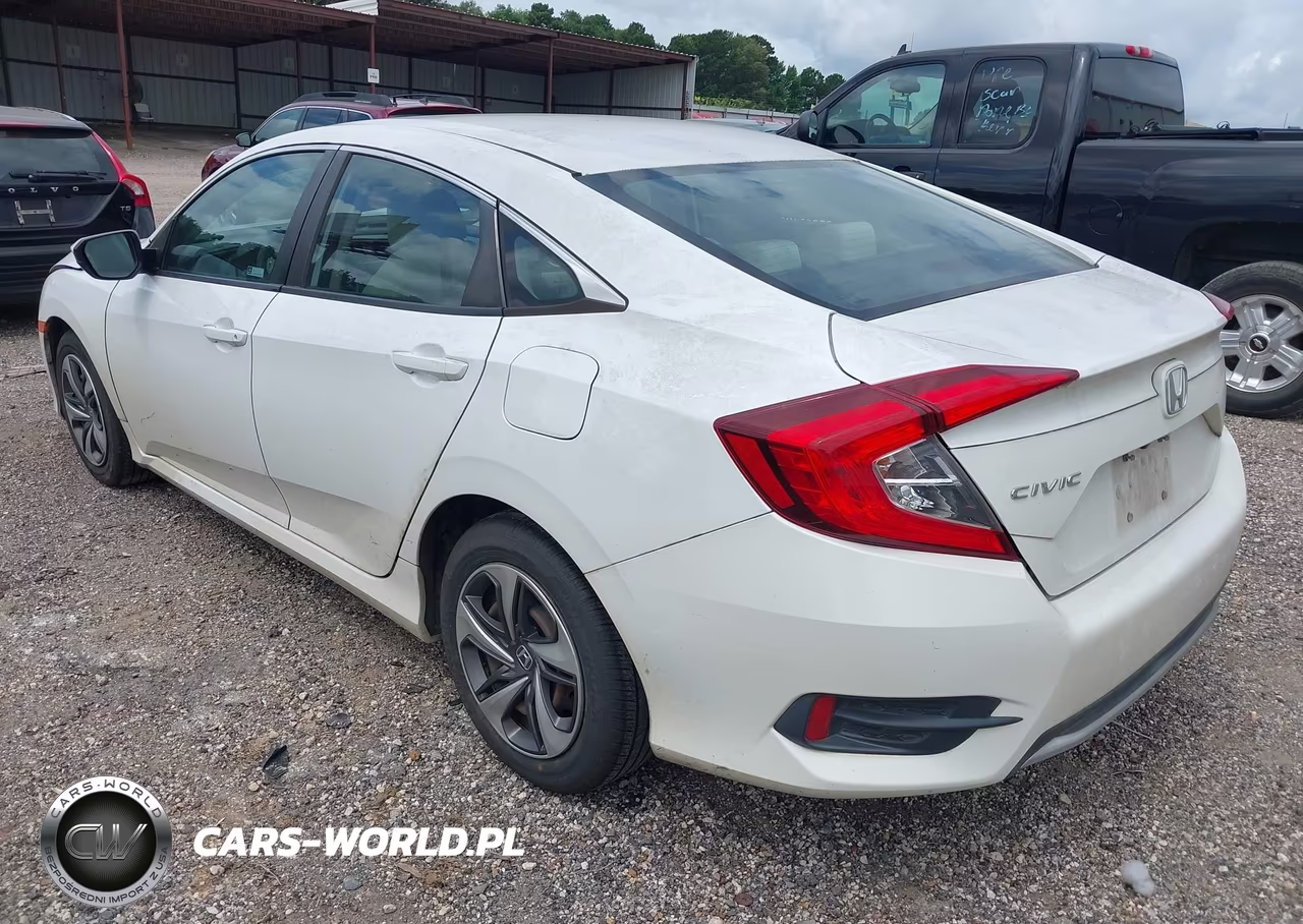 2019 Honda Civic Lx VIN:19XFC2F65KE040528 - 3