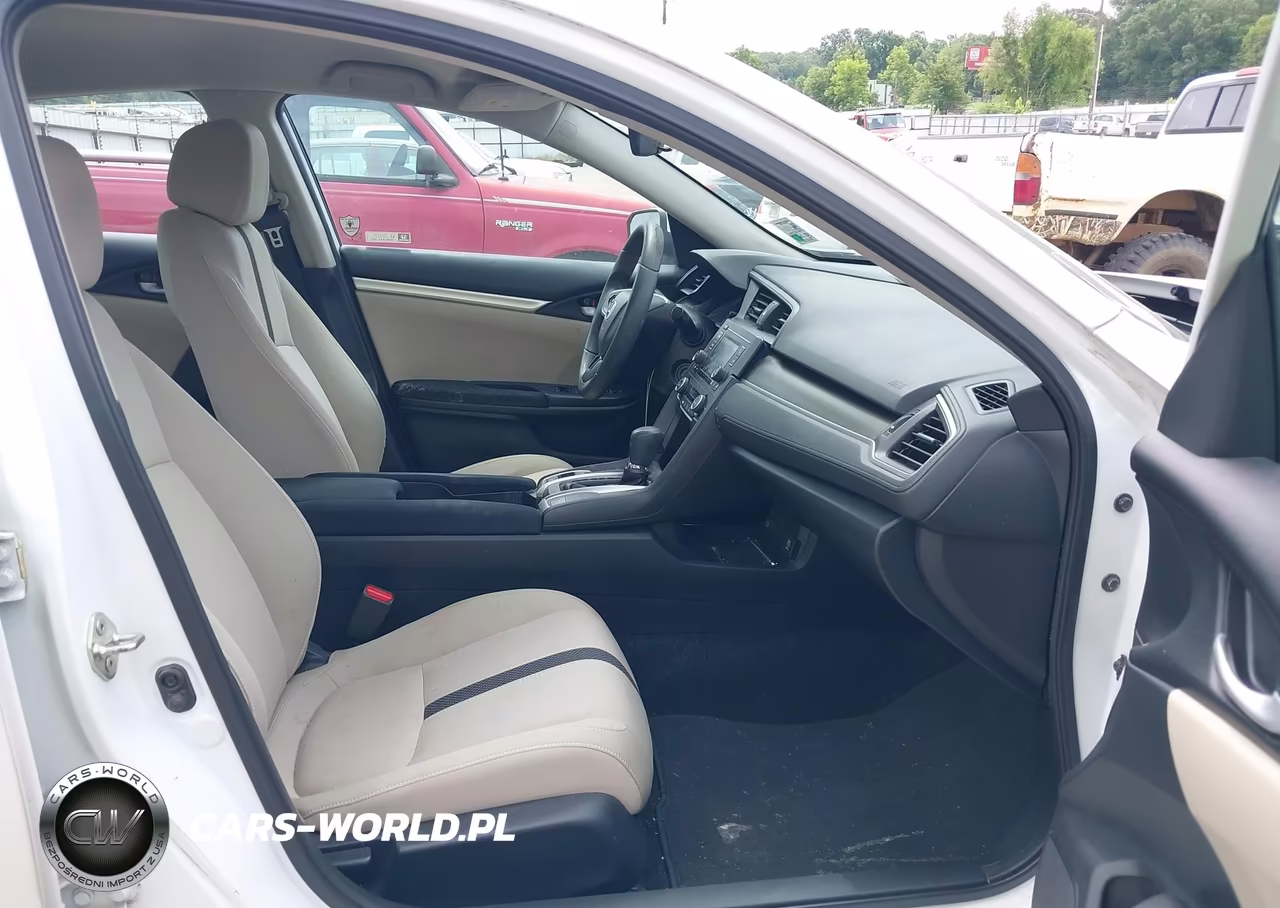 2019 Honda Civic Lx VIN:19XFC2F65KE040528 - 5