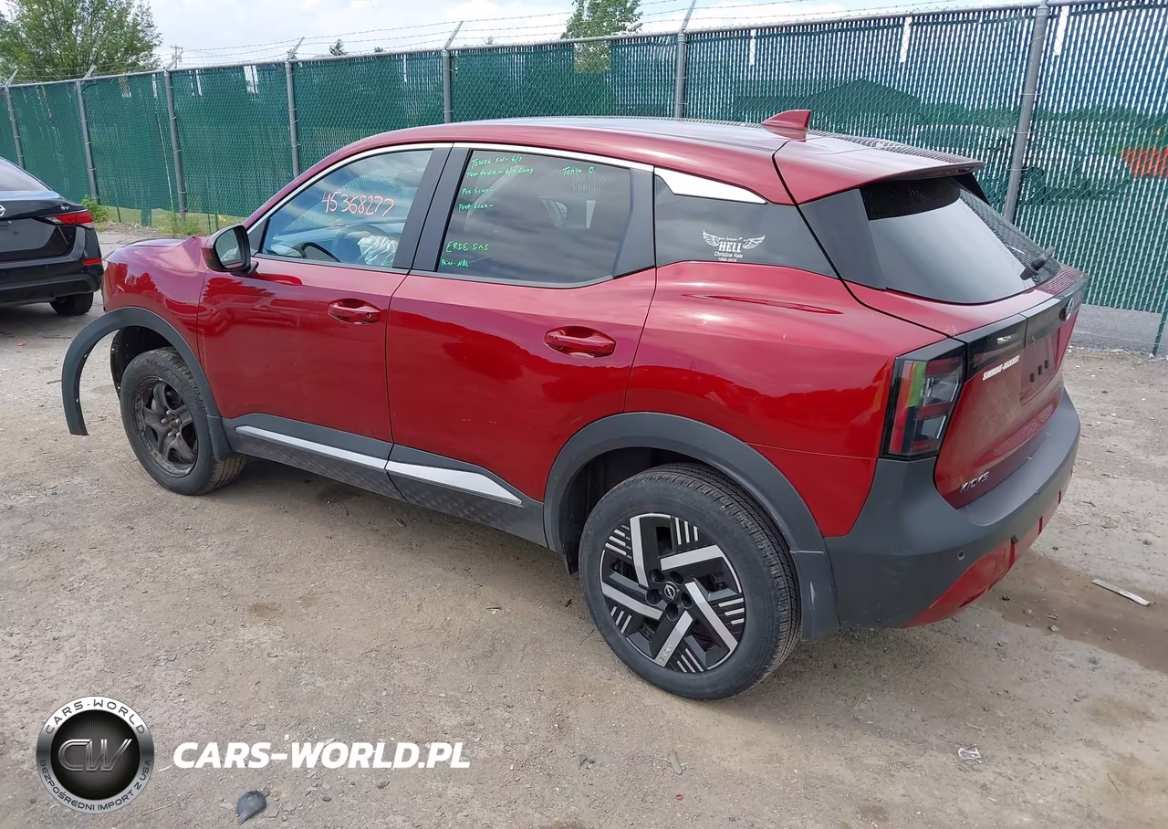 2025 Nissan Kicks Sv Fwd VIN:3N8AP6CA4SL300786 - 3