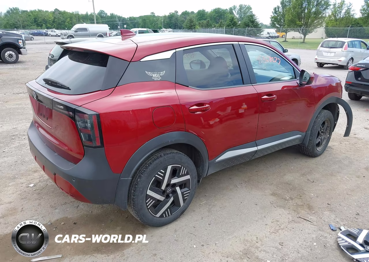 2025 Nissan Kicks Sv Fwd VIN:3N8AP6CA4SL300786 - 4