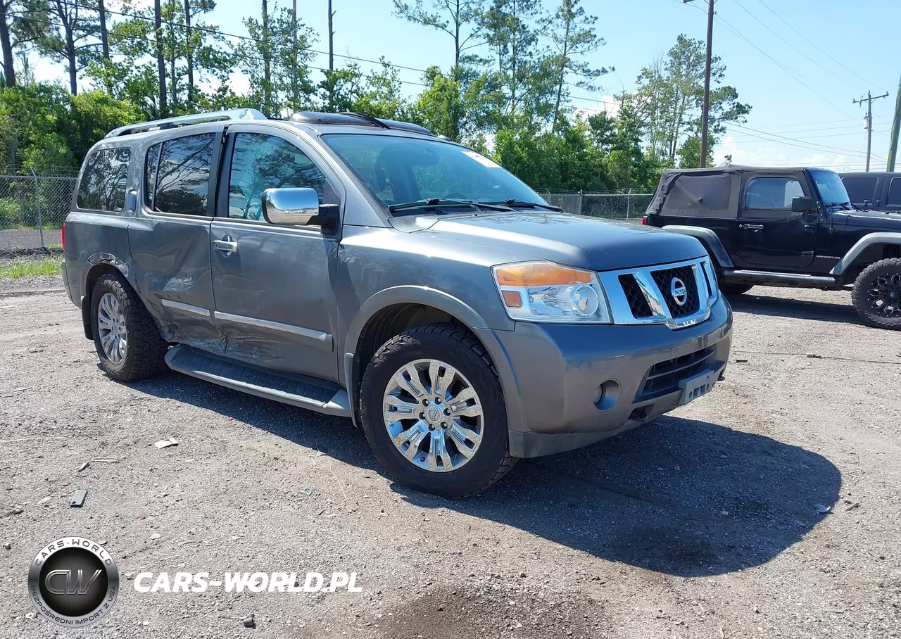2015 Nissan Armada Platinum VIN:5N1AA0NC7FN612353 - 1