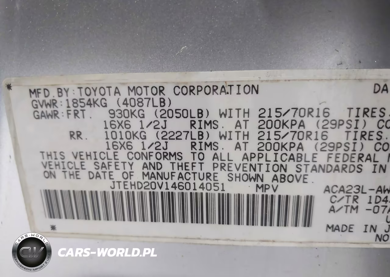 2004 Toyota Rav4 VIN:JTEHD20V146014051 - 9