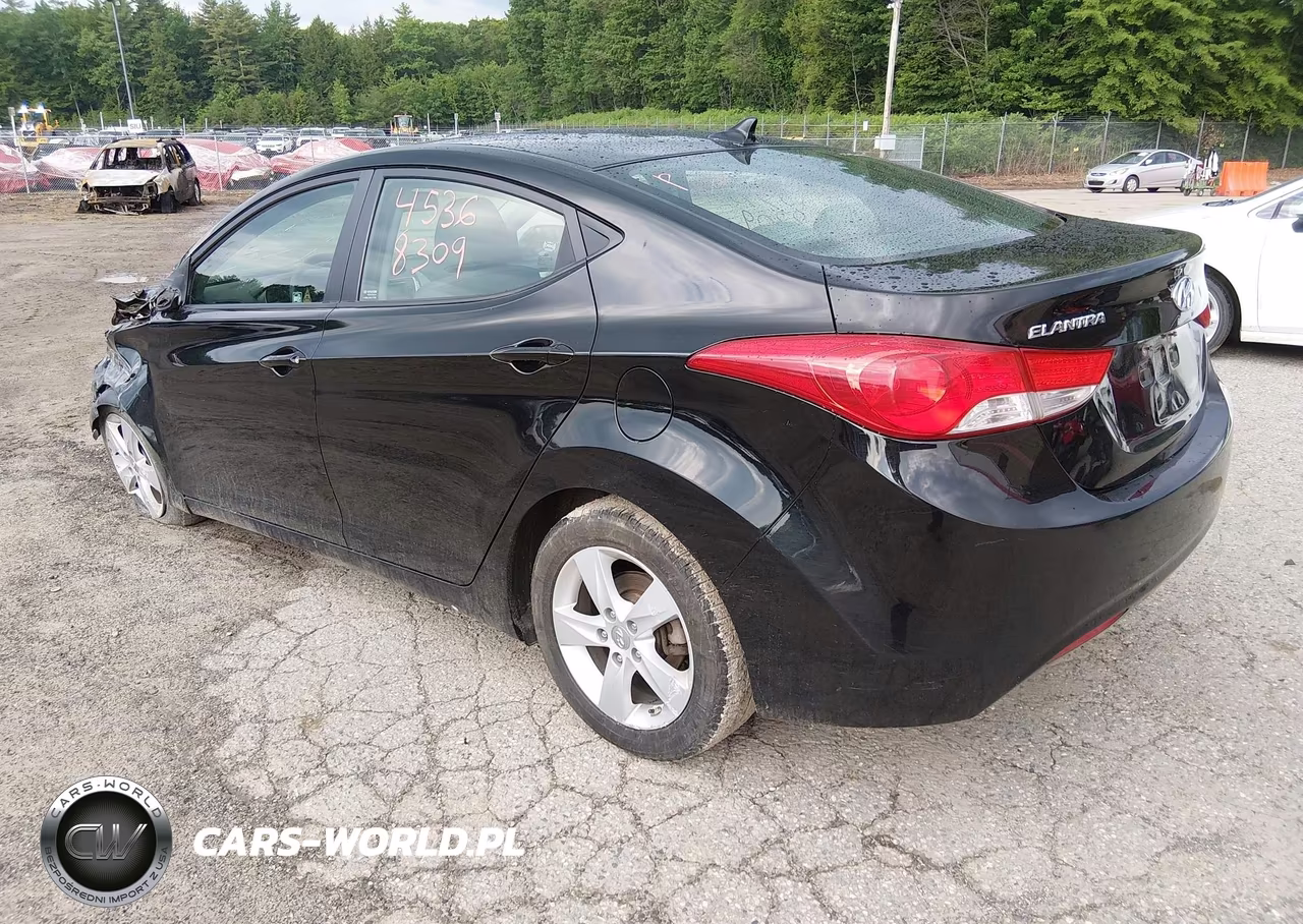 2011 Hyundai Elantra Gls (Ulsan Plant) VIN:KMHDH4AE8BU112032 - 3