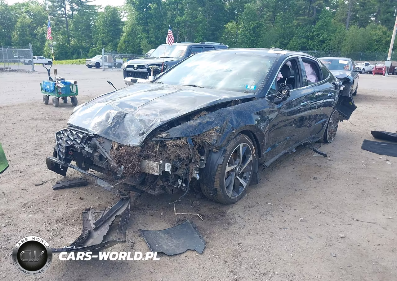 2021 Hyundai Sonata Sel Plus VIN:5NPEJ4J23MH069168 - 2