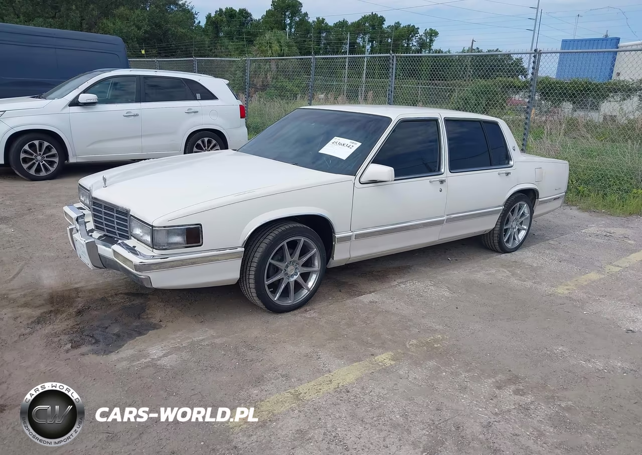 1993 Cadillac Deville VIN:1G6CD53B2P4287343 - 2