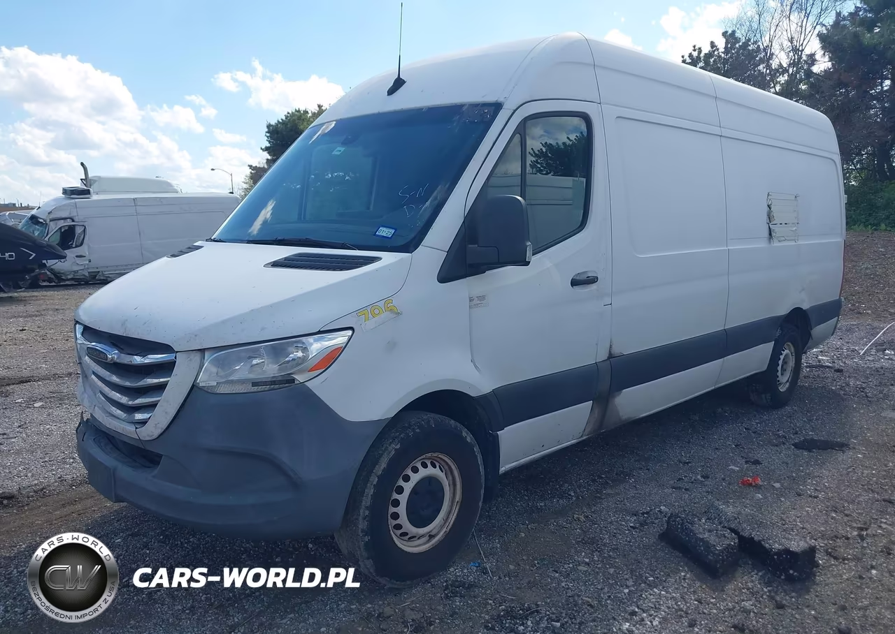 2019 Freightliner Sprinter 2500 High Roof V6 VIN:WDRPF1CD5KT007299 - 2