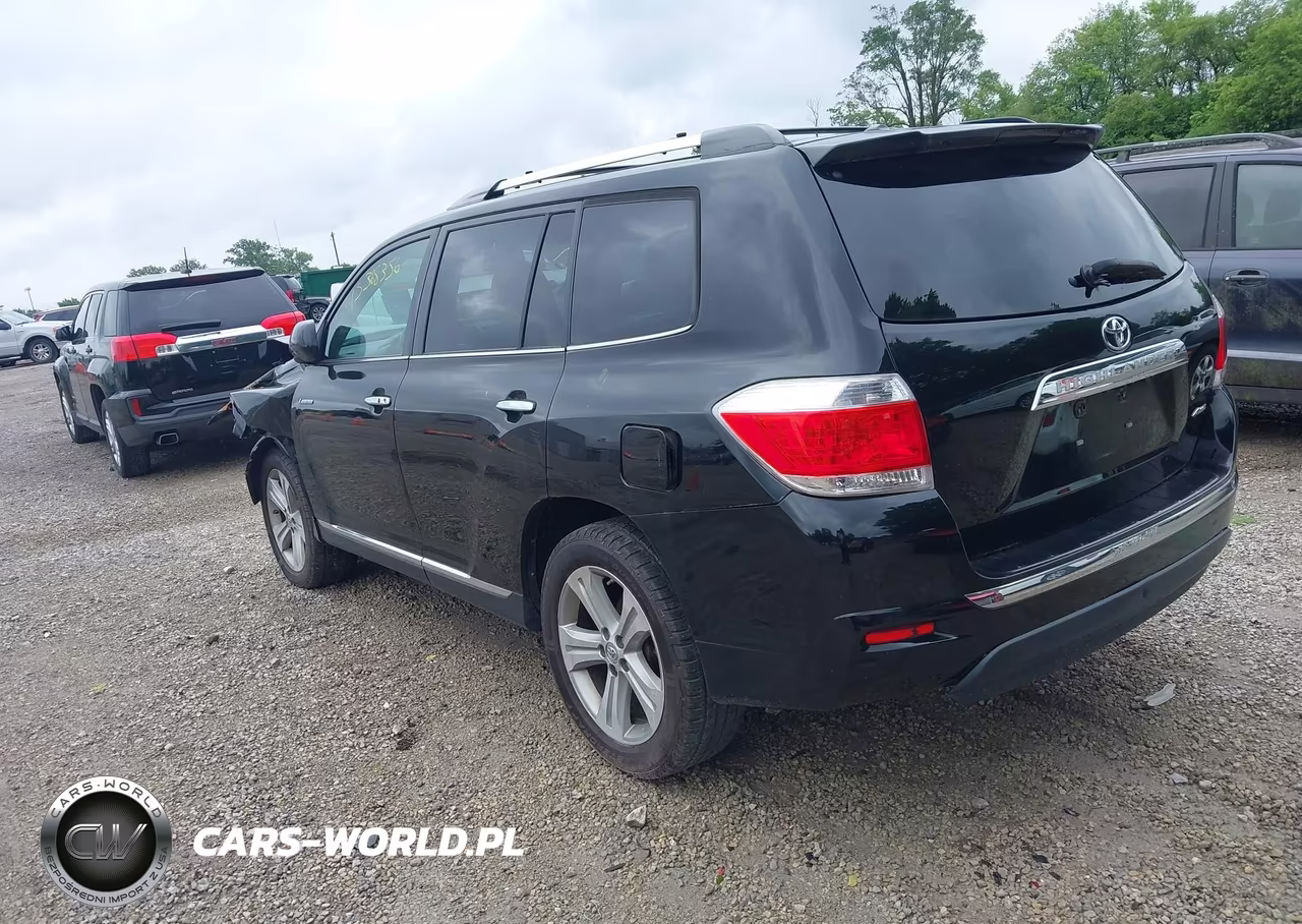 2013 Toyota Highlander Limited V6 VIN:5TDDK3EH0DS217644 - 3