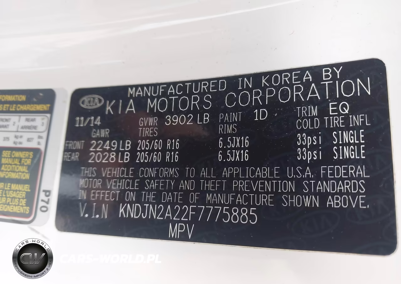 2015 Kia Soul VIN:KNDJN2A22F7775885 - 9