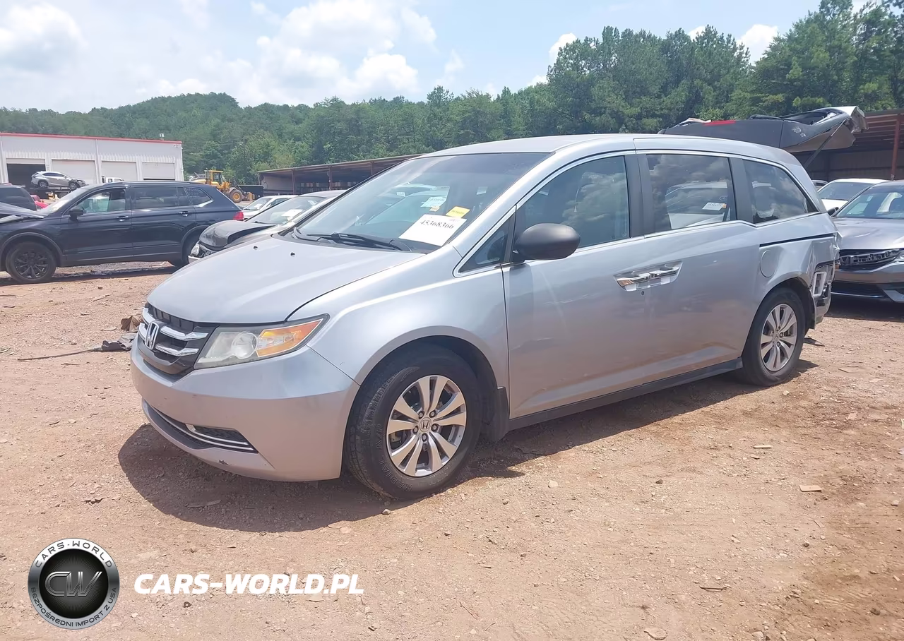 2017 Honda Odyssey Se VIN:5FNRL5H37HB012945 - 2