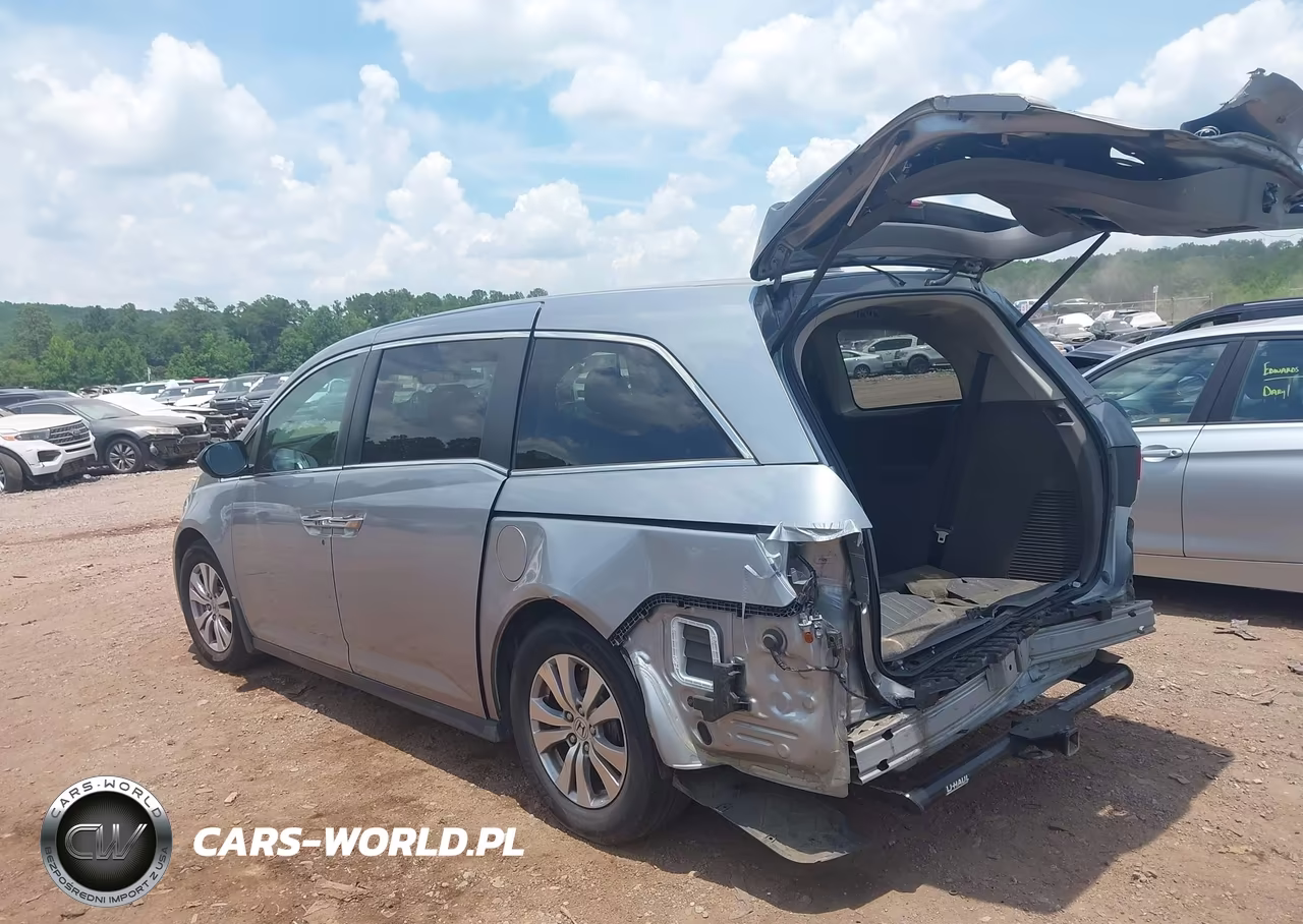 2017 Honda Odyssey Se VIN:5FNRL5H37HB012945 - 3