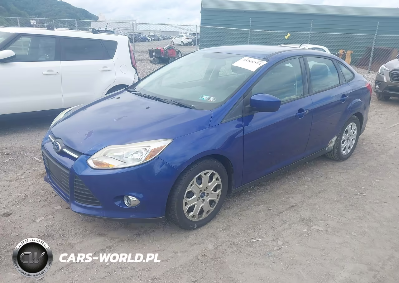 2012 Ford Focus Se VIN:1FAHP3F2XCL255580 - 2