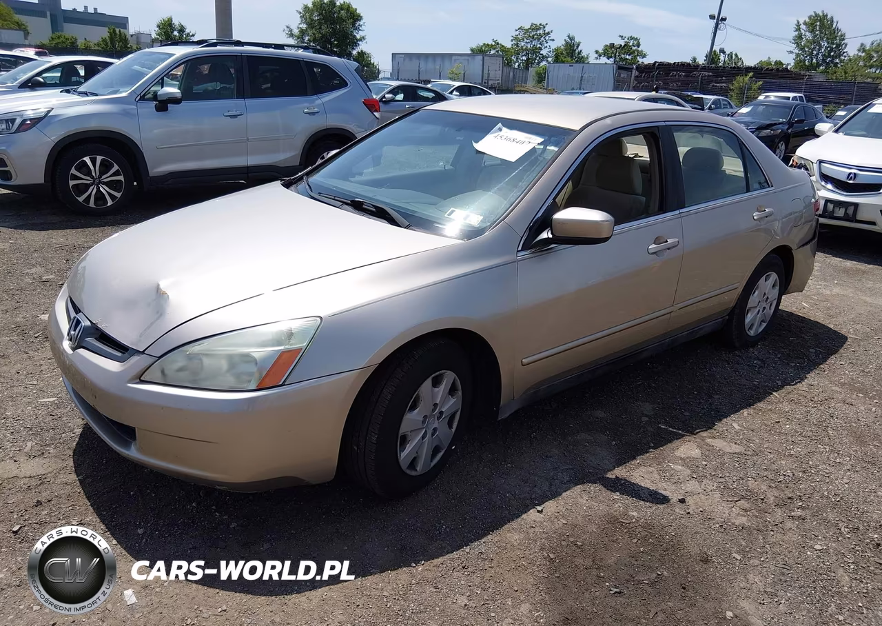 2004 Honda Accord 2.4 Lx VIN:1HGCM56314A016273 - 2