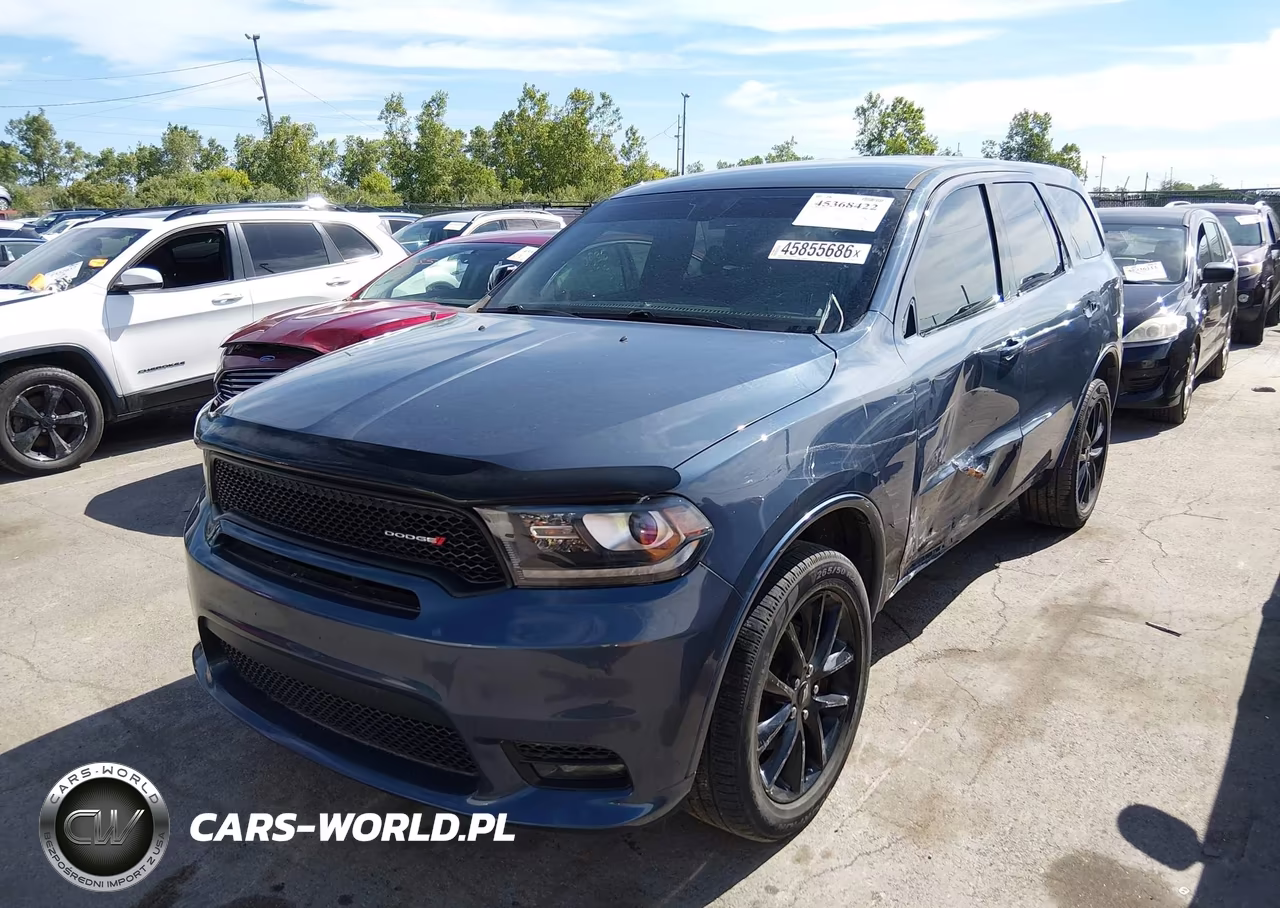 2019 Dodge Durango Gt Awd VIN:1C4RDJDG8KC664587 - 2