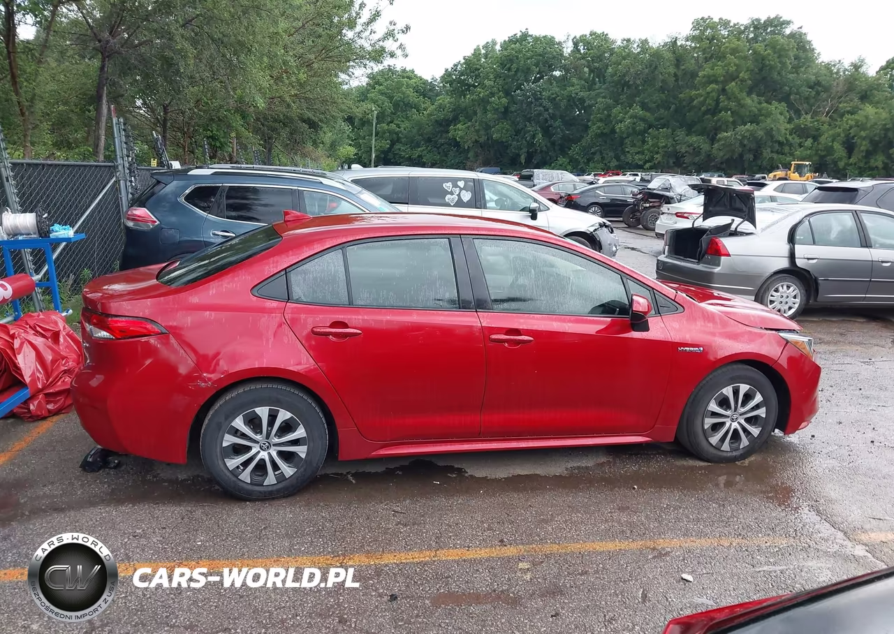 2020 Toyota Corolla Hybrid Le VIN:JTDEBRBEXLJ017142 - 13