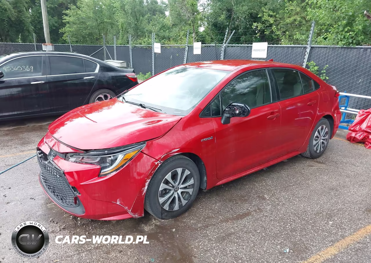 2020 Toyota Corolla Hybrid Le VIN:JTDEBRBEXLJ017142 - 2