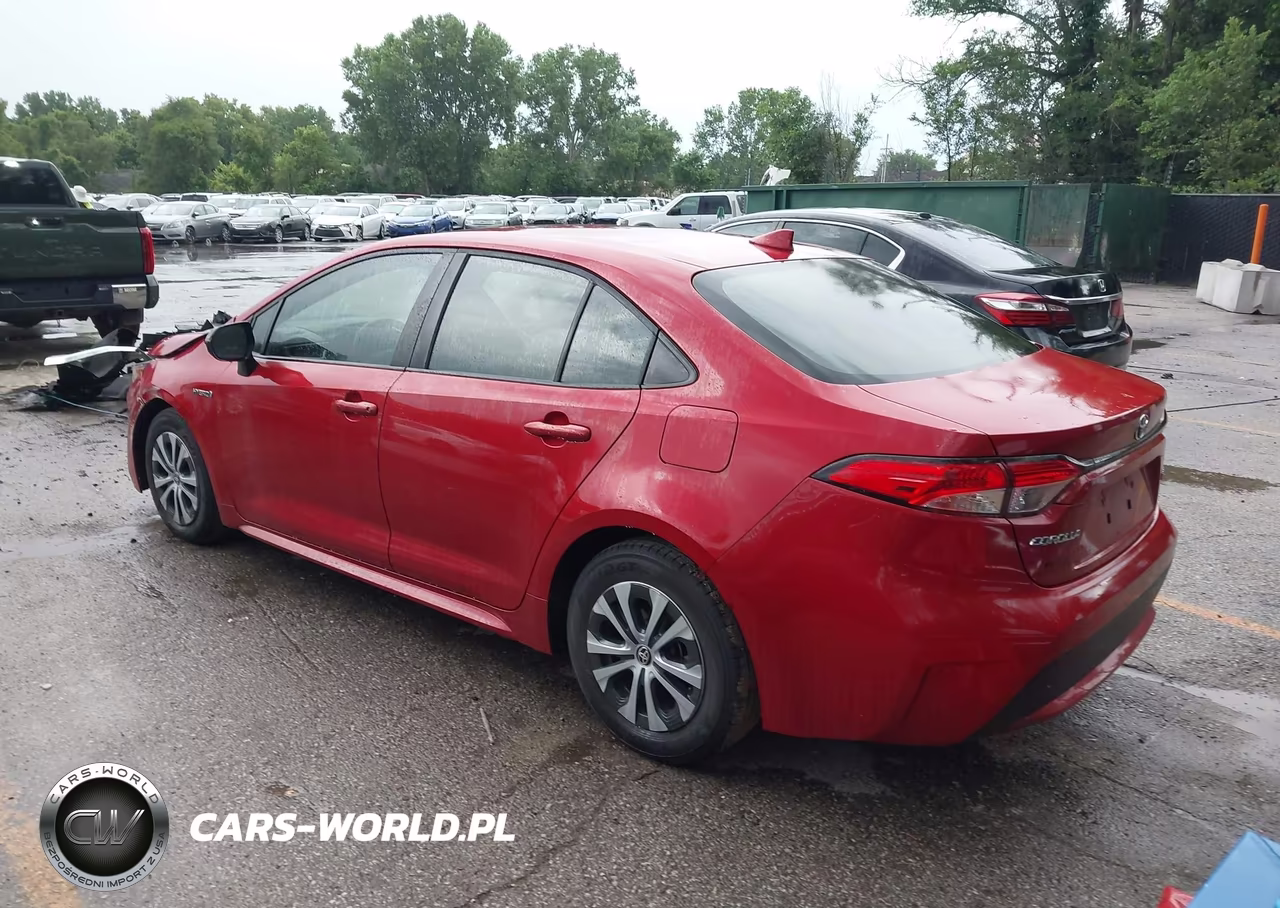 2020 Toyota Corolla Hybrid Le VIN:JTDEBRBEXLJ017142 - 3
