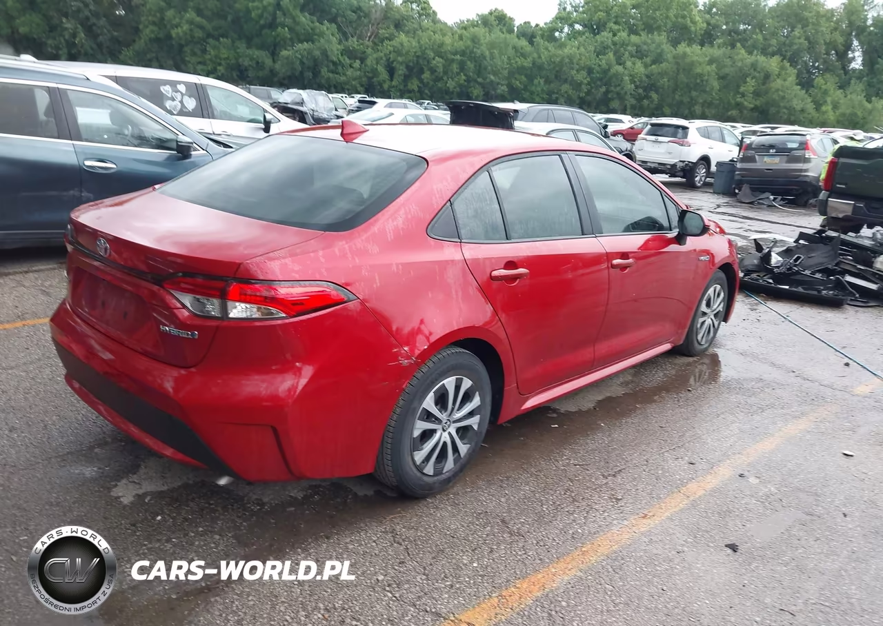 2020 Toyota Corolla Hybrid Le VIN:JTDEBRBEXLJ017142 - 4