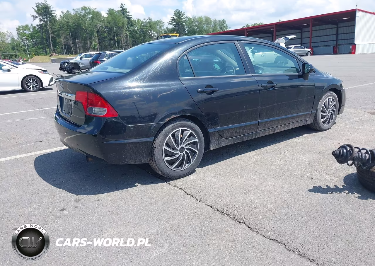 2009 Honda Civic Lx VIN:2HGFA16539H368392 - 4