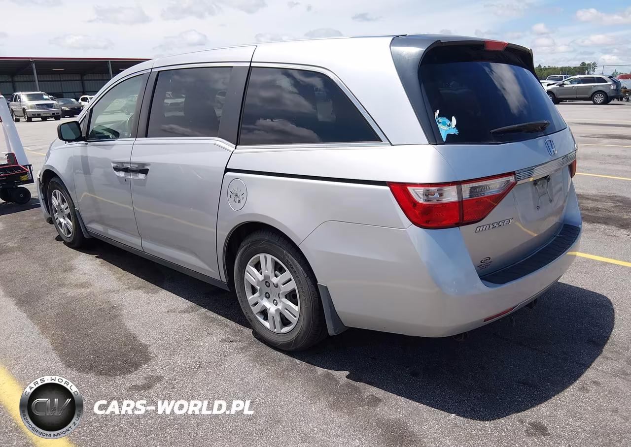 2011 Honda Odyssey Lx VIN:5FNRL5H26BB098537 - 3