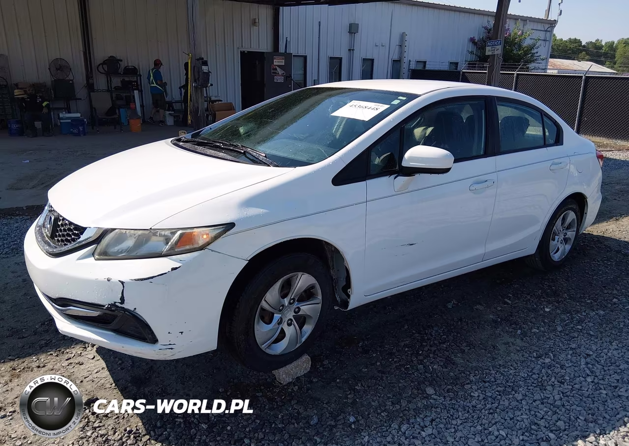 2013 Honda Civic Lx VIN:19XFB2F59DE049018 - 2