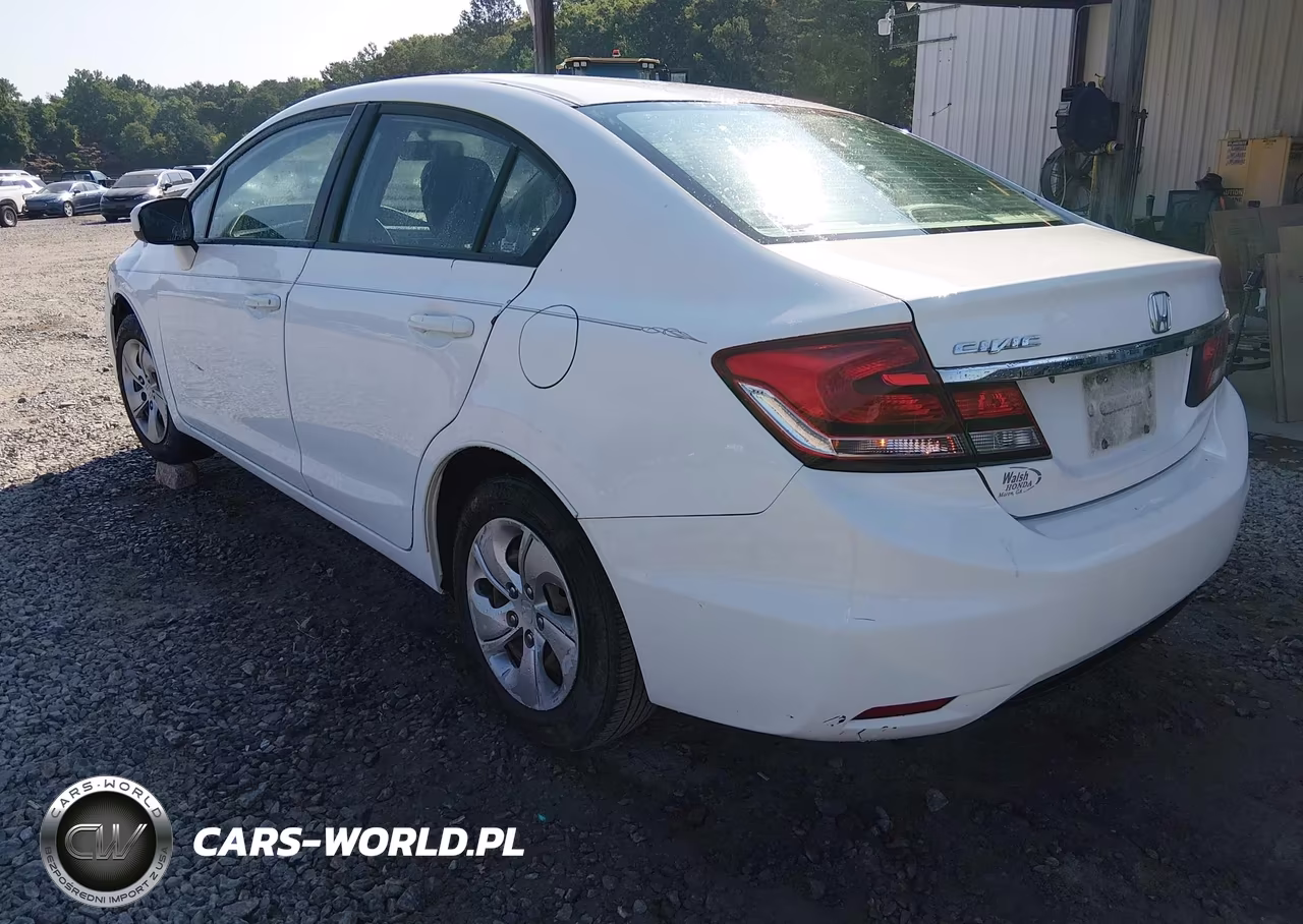 2013 Honda Civic Lx VIN:19XFB2F59DE049018 - 3