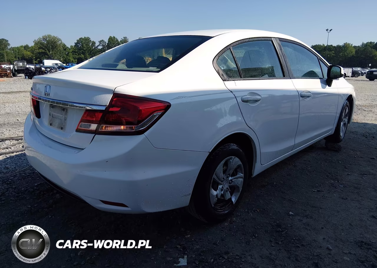 2013 Honda Civic Lx VIN:19XFB2F59DE049018 - 4