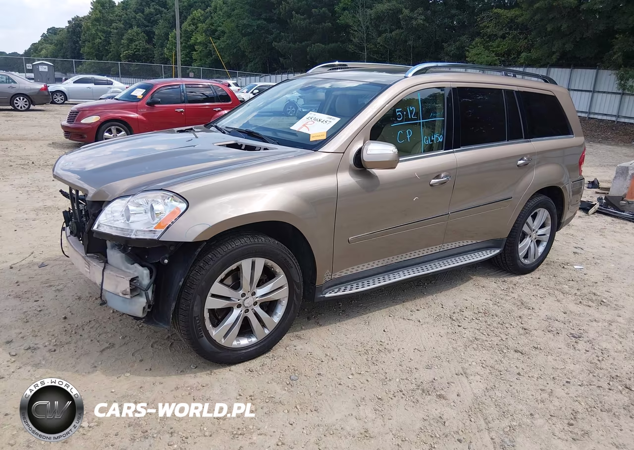 2010 Mercedes-Benz Gl 450 4Matic VIN:4JGBF7BE1AA597319 - 2