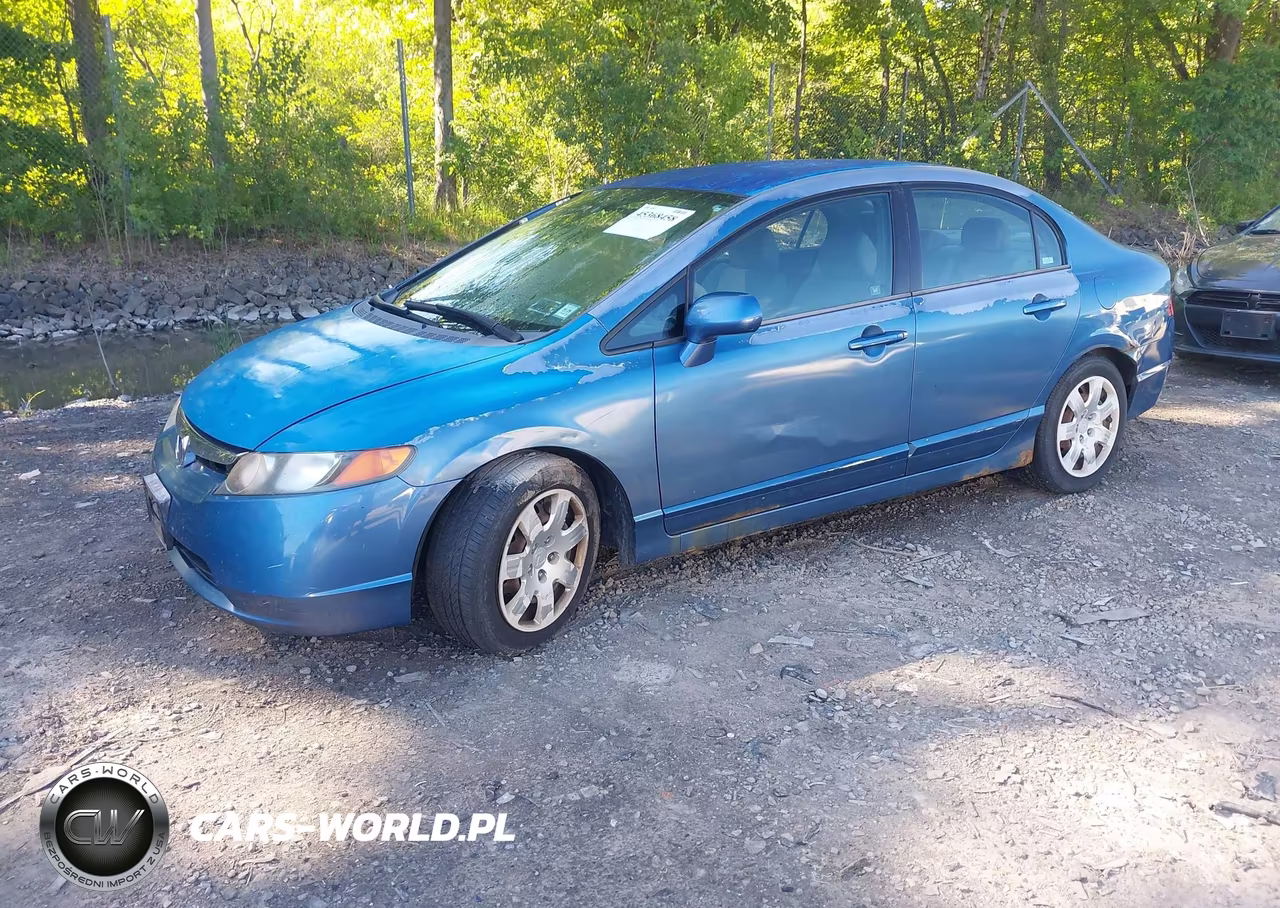 2006 Honda Civic Lx VIN:2HGFA16576H517155 - 2