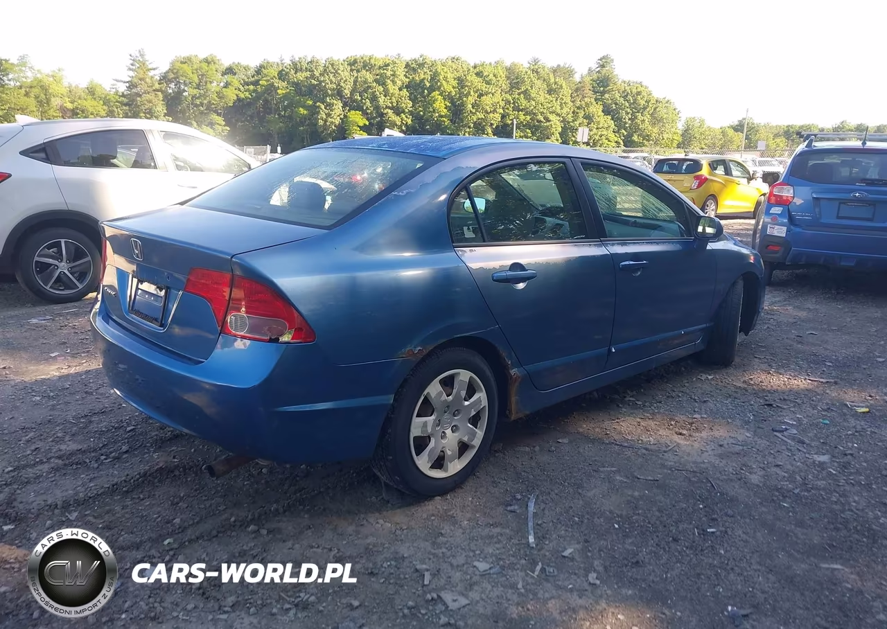2006 Honda Civic Lx VIN:2HGFA16576H517155 - 4