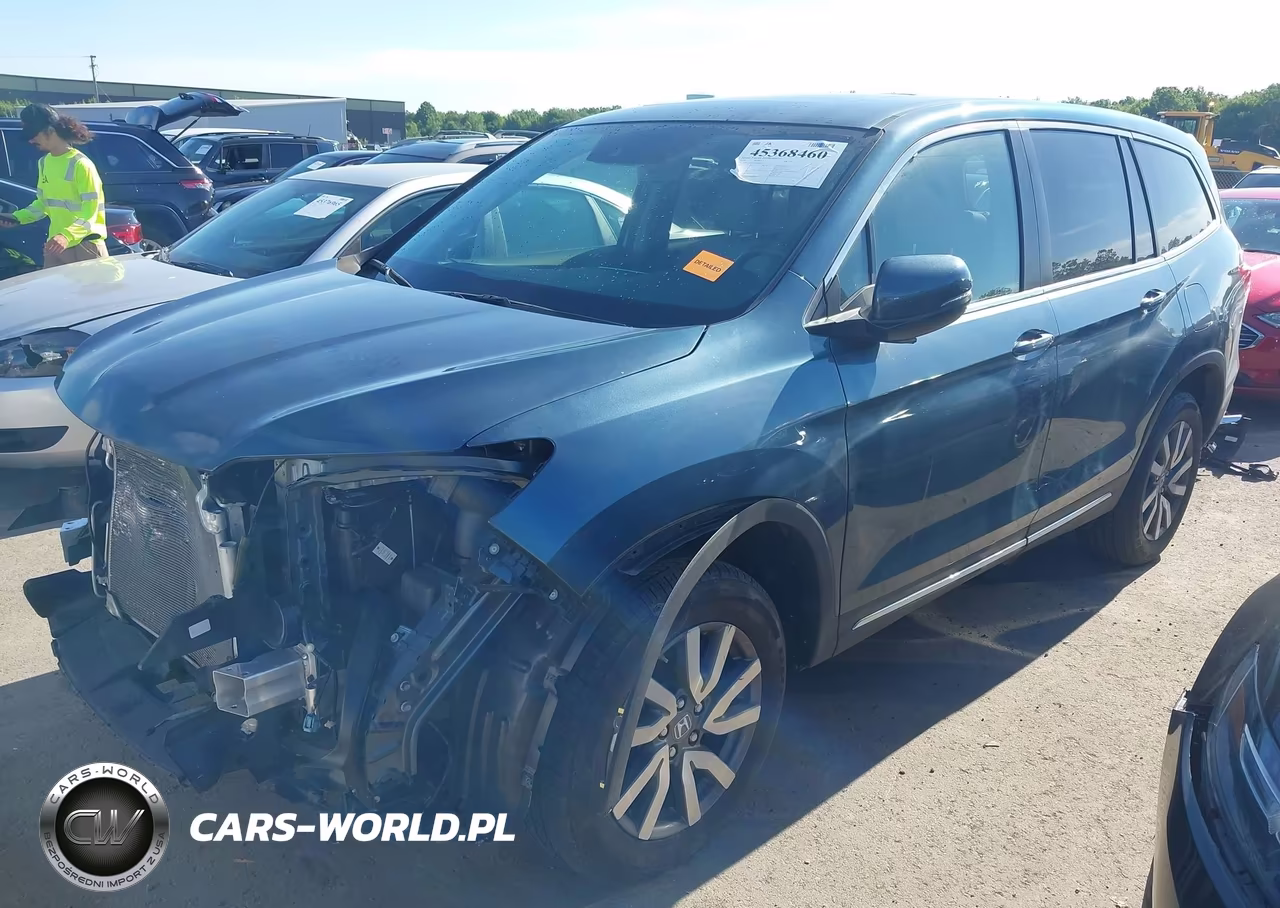 2019 Honda Pilot Ex-L VIN:5FNYF6H57KB099733 - 2