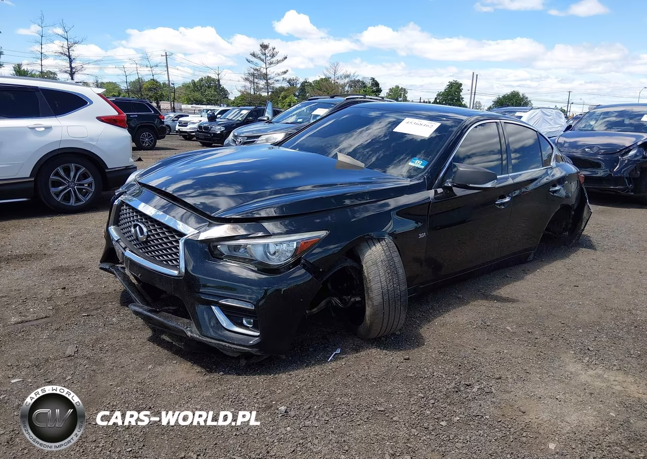 2019 Infiniti Q50 3.0T Luxe VIN:JN1EV7AR0KM552674 - 2