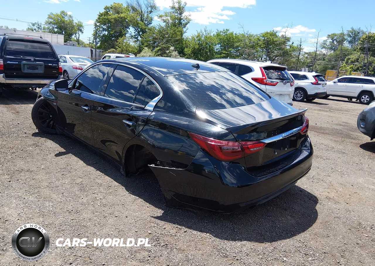 2019 Infiniti Q50 3.0T Luxe VIN:JN1EV7AR0KM552674 - 3
