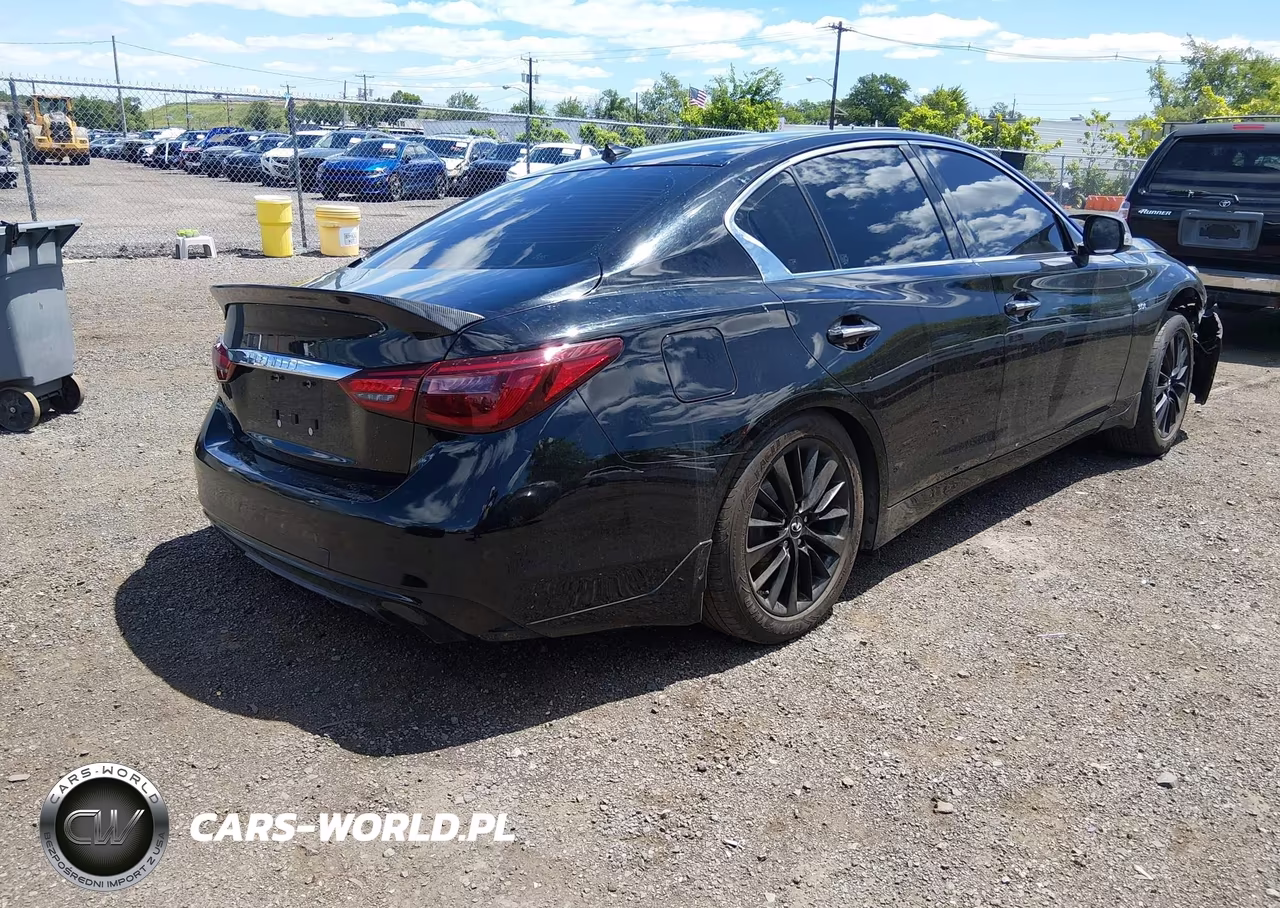 2019 Infiniti Q50 3.0T Luxe VIN:JN1EV7AR0KM552674 - 4