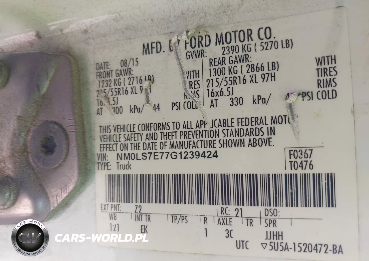 2016 Ford Transit Connect Xl VIN:NM0LS7E77G1239424 - 9