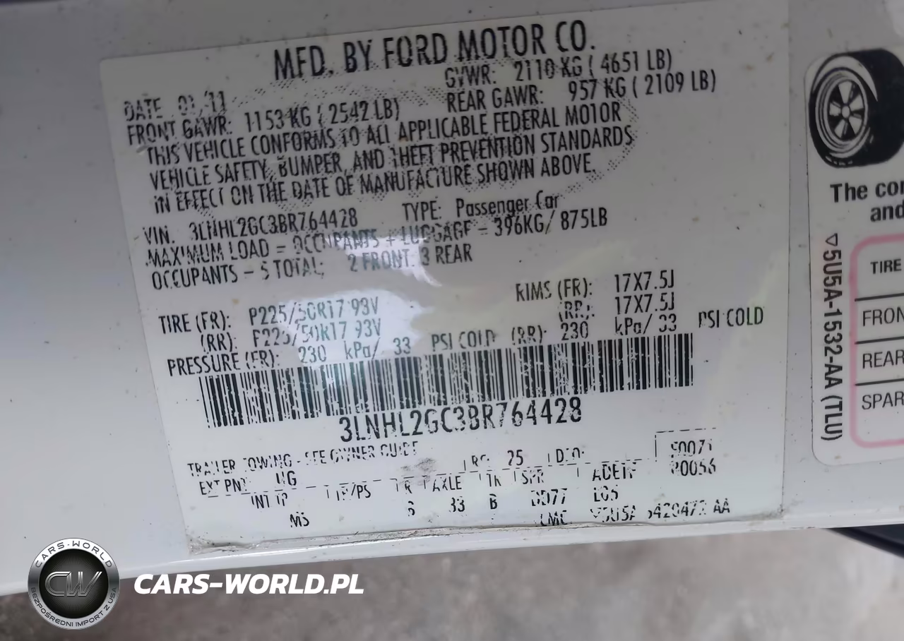 2011 Lincoln Mkz VIN:3LNHL2GC3BR764428 - 9
