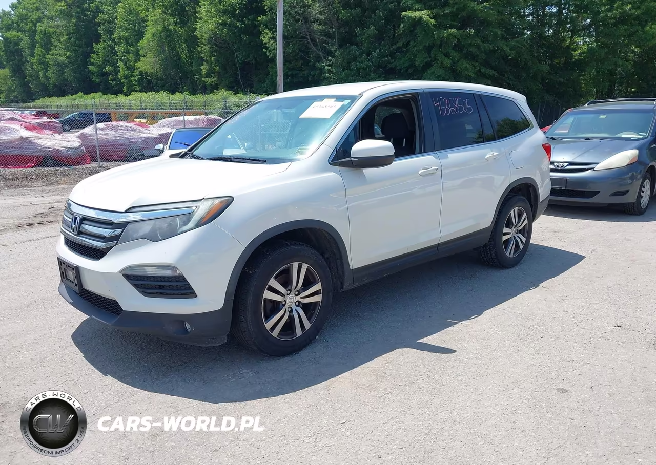 2017 Honda Pilot Ex VIN:5FNYF6H37HB096046 - 2