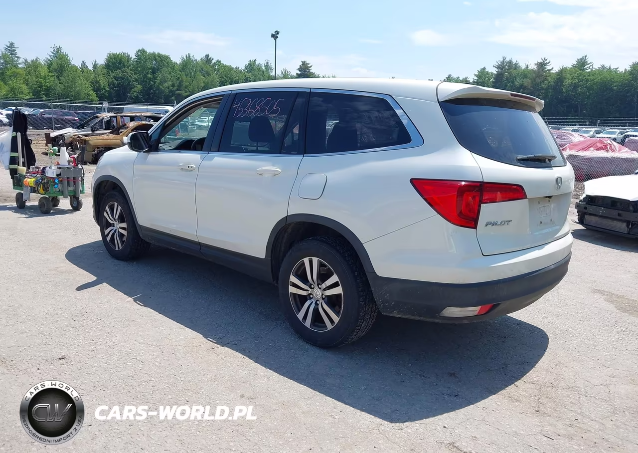 2017 Honda Pilot Ex VIN:5FNYF6H37HB096046 - 3